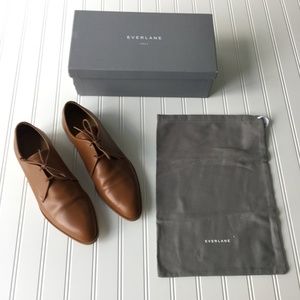 Everlane The Modern Oxford Cognac Size 10.5 w Box